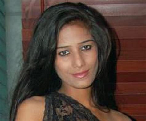 Bollywood actress and model Poonam Pandey。